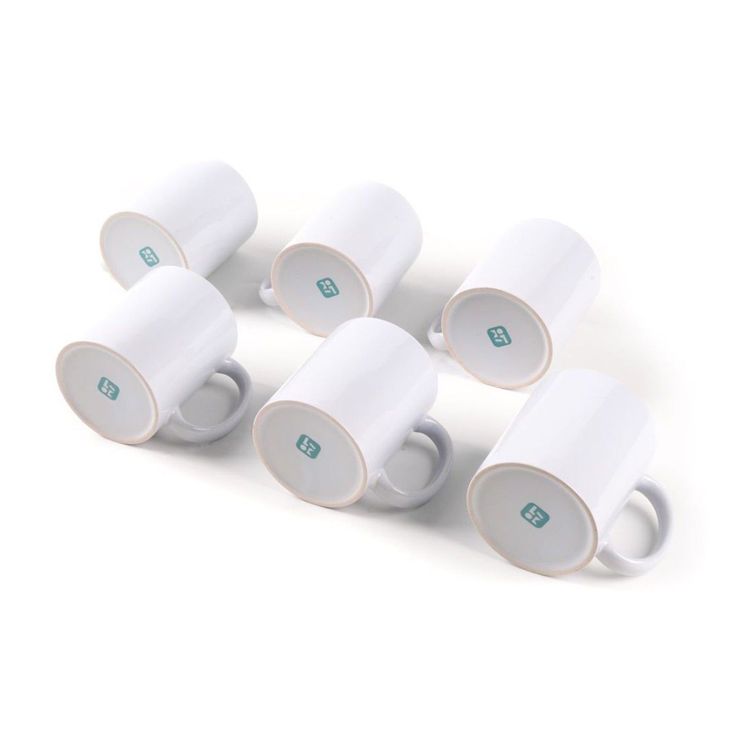 Loklik • sublimatiemokken blanco 325ml 6st.