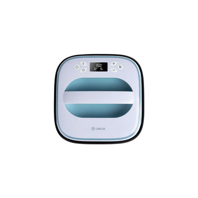 Loklik • easy heat press denim blauw