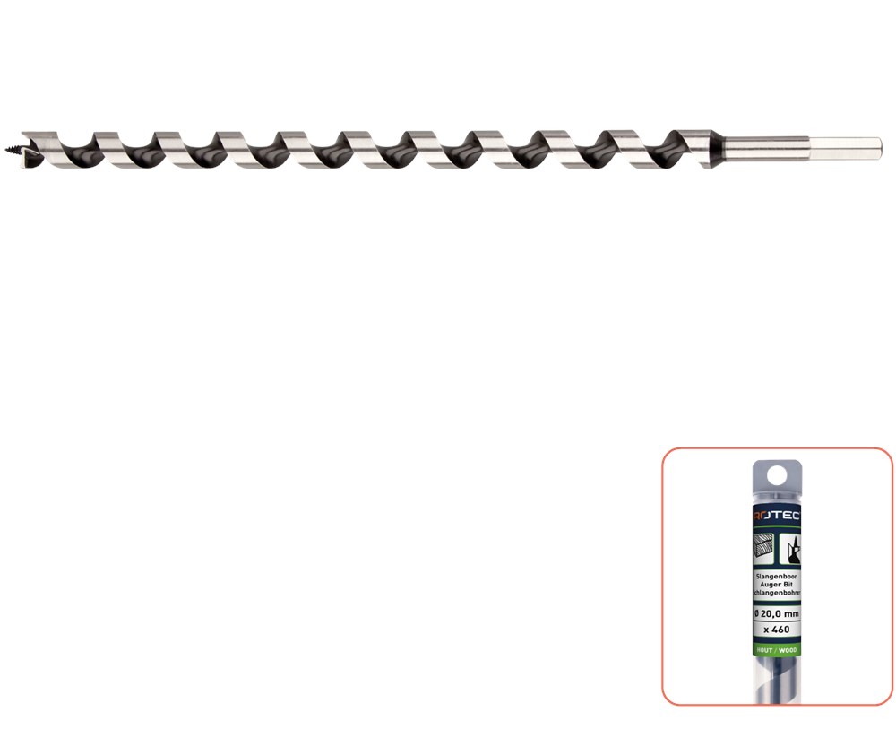 Rotec Trapano per tubo silver-line, ø30x385x460 - 2403001