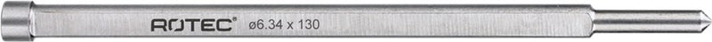 Rotec centreerpen ø6,34mm l=130mm