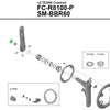 Tapa exterior Shimano para fc-r8100-p