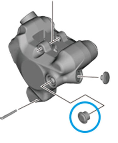 Tapa de purga Shimano para br-r9270 br-r8170 br-r7170 br-rx820