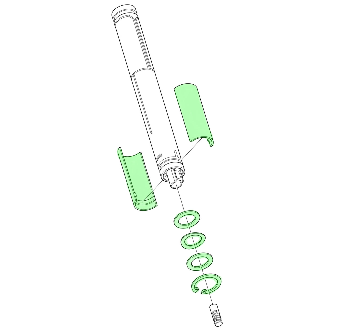 Adattatore Shimano per sm-btr2 bt-dn110