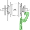 Shimano Kettingspanner alfine zwart
