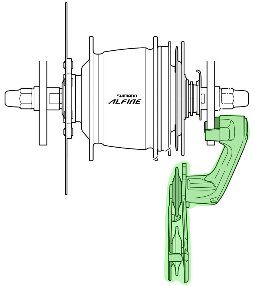 Tensor de cadena Shimano Alfine CT-S500