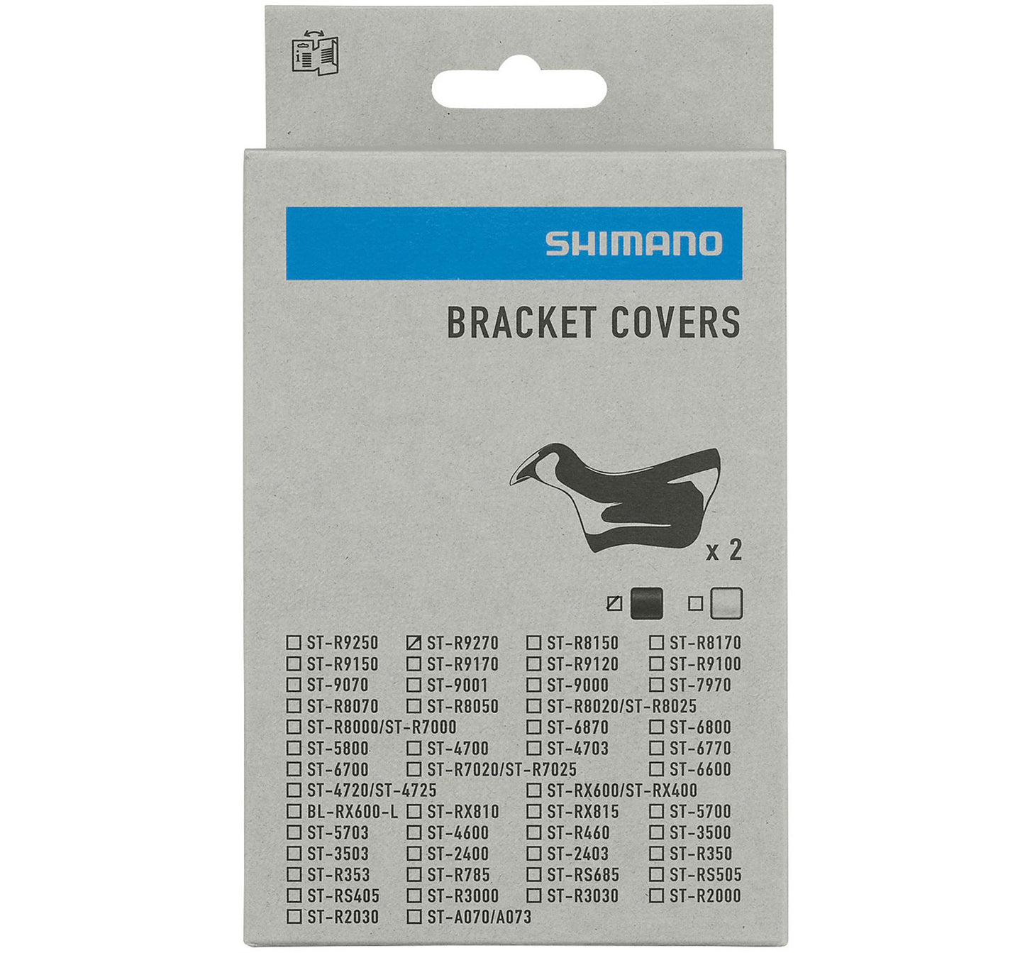 Cubiertas de pedalier Shimano para st-r9270
