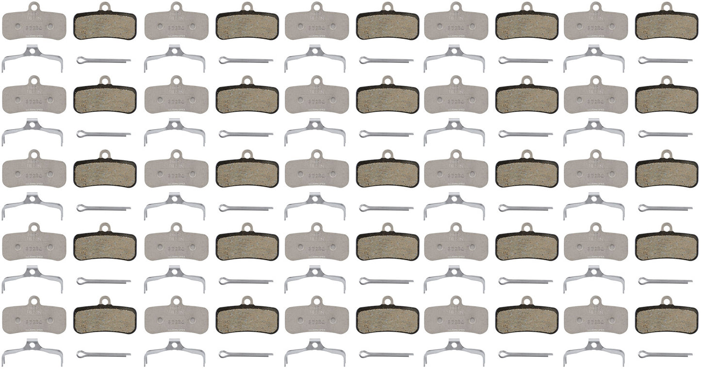 Shimano d03s resin disc brake pads (25 workshop pack)