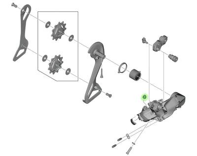 Stivale Shimano per collegamento via cavo ew-sd300