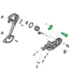 Shimano axle unit for rd-m8100 8120 rear derailleur bracket