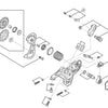 Shimano guide pully bolt for rd-m820 m9000