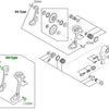 Shimano guide pully bolts for rd-6700-gs 4700 m6100 m8000