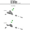 Vite fissaggio cavo Shimano per sl-mt500