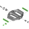 Juego de reflectores Shimano SM-PD71