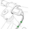 Shimano steps mounting clip for ew-sd50 cable