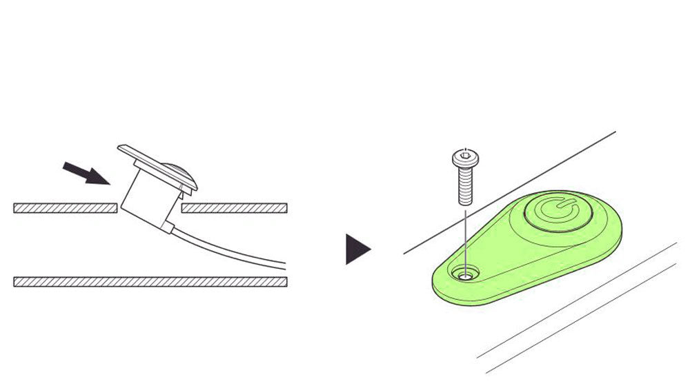 Interruttore di alimentazione Shimano Steps ew-sw100