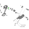 Paraurti Shimano per deragliatore posteriore rd-m8100 8130