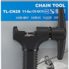 Collana shimano tang tl-cn28 6-11 velocità e nx10