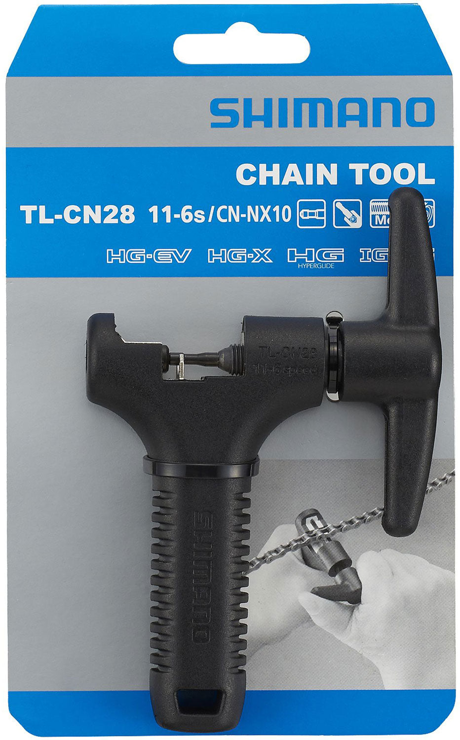 Collana shimano tang tl-cn28 6-11 velocità e nx10