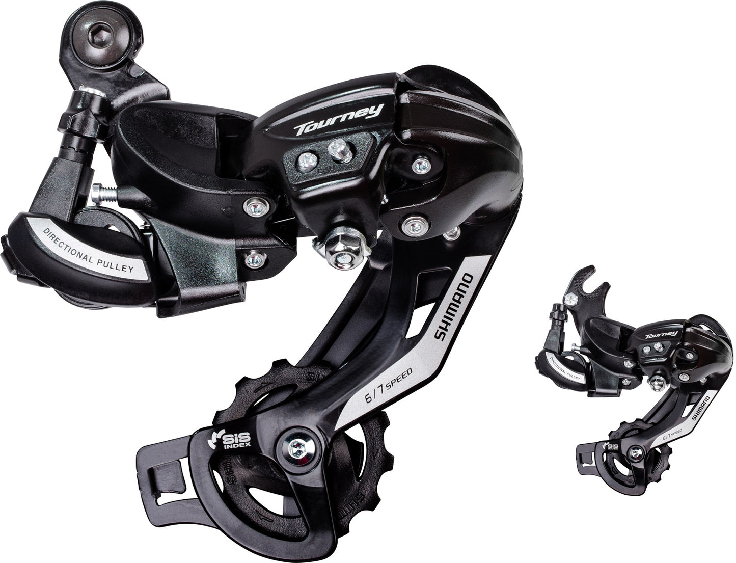 Shimano Tourney TZ500 a 6 velocità Deralleur. Per conferma sul percorso del deragliatore, (pacchetto sospeso)