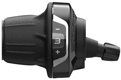 Shimano Turner (a sinistra) Torneo a 3 velocità SL-RV400-Black Silver