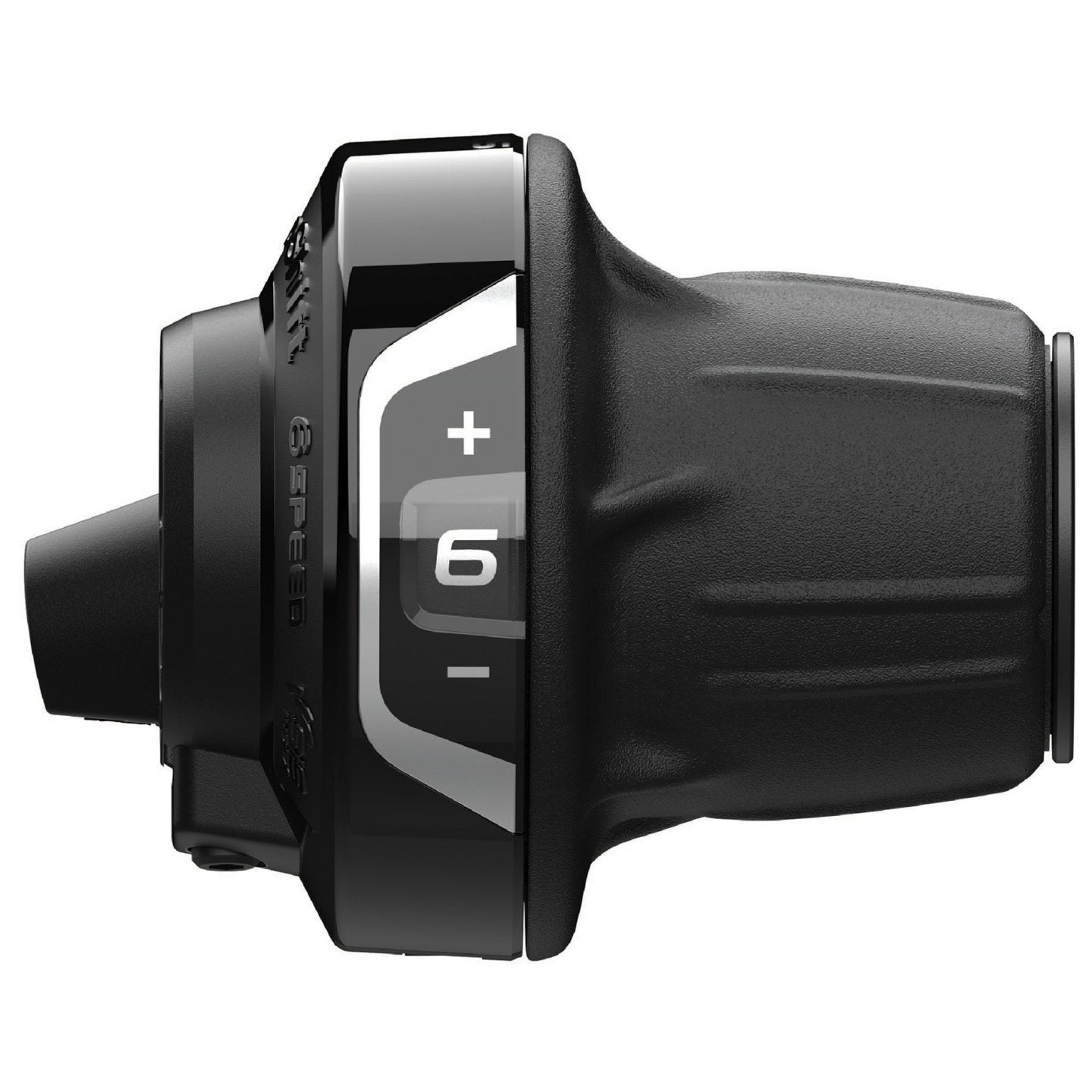 Shimano Turner (a destra) Tourney a 6 marce SL-RV400-Black Silver