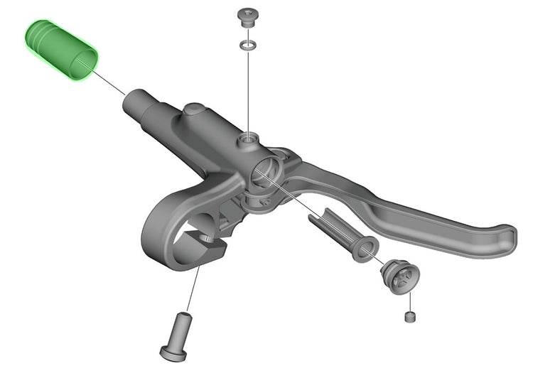 Tapa de manguera Shimano para bl-m200 201