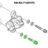 Shimano brake caliper mounting bolt m6 x 32.1mm for sm-ma-f180p p2