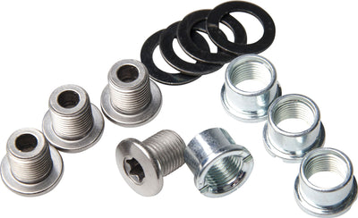 Tornillos de plato Shimano zee para fc-m640 m645 (4 piezas)