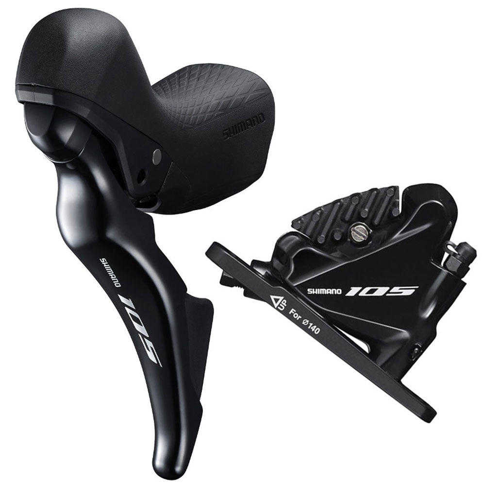 Freno de disco Shimano 105 st-r7025+br-r7070 2 velocidades delantero