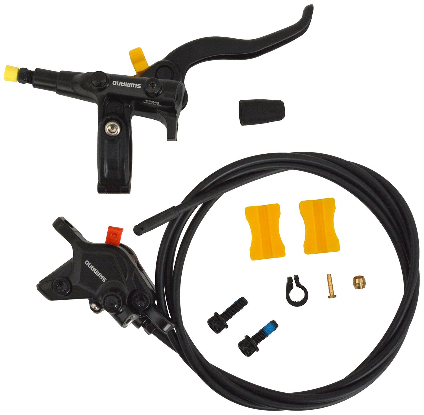 Shimano Deore BL-M4100 + BR-MT410 Hidraulic Rear 2P
