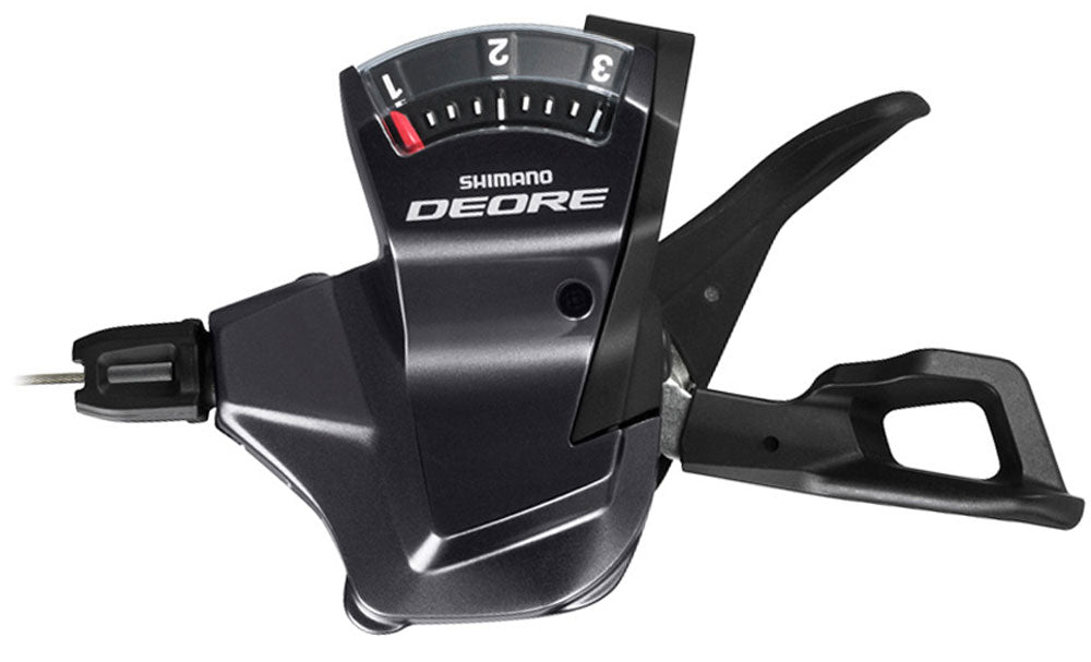 Versteller de Shimano (izquierda) 2 3 velocidades Deore Trekking SL-T6000
