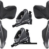 Juego de frenos de disco Shimano grx di2 st-rx815+br-rx810 2x11 velocidades