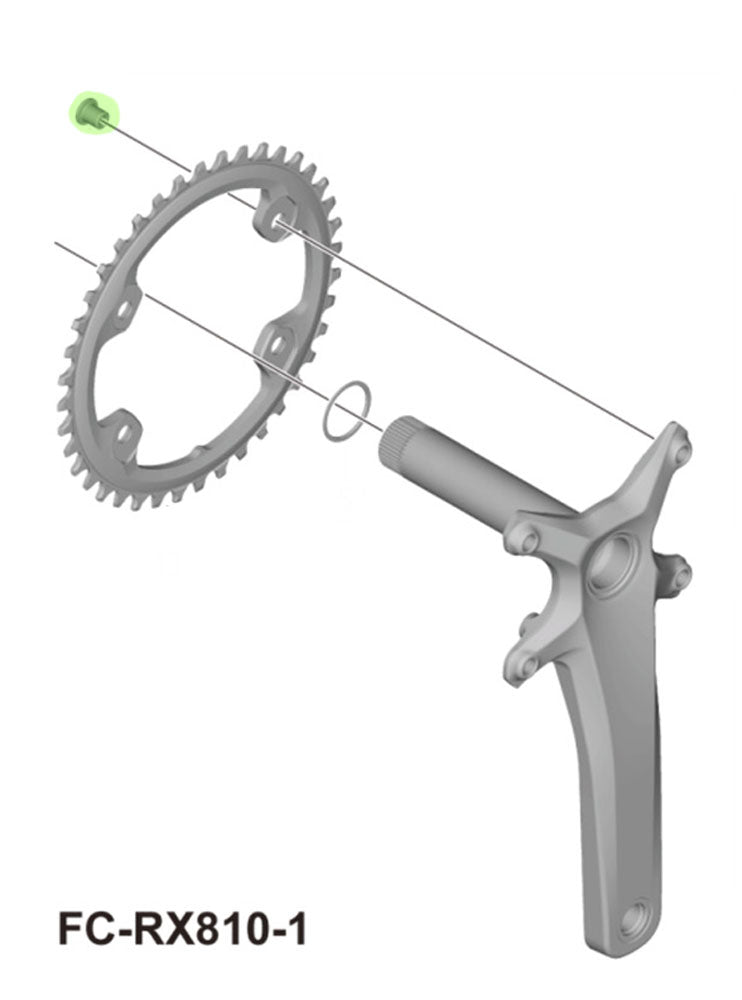 Tornillos de plato Shimano grx fc-rx820 rx810