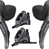 Shimano grx st-rx810+br-rx810 2x11-speed disc brake set