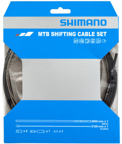 Juego de cables de cambio de mtb de acero inoxidable Shimano ot-sp41
