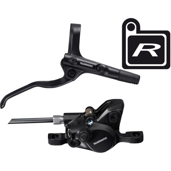 Shimano discremset (posteriore) MT200 Black Short 145 cm