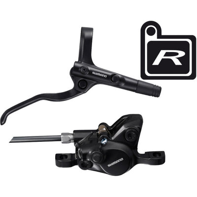 Shimano discremset (posteriore) MT200 Black Short 145 cm