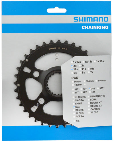Shimano - catena top 36t slx fc -m7100 fc -m7120 - 12 velocità