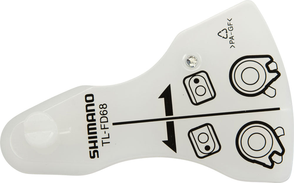 Herramienta de control del punto de fijación del cable Shimano tl-fd68 para desviador delantero