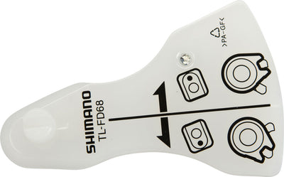 Herramienta de control del punto de fijación del cable Shimano tl-fd68 para desviador delantero