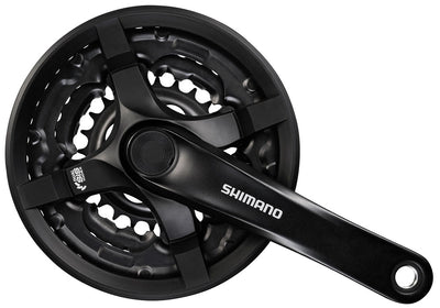 Shimano crankstel Tourney CG triple 24-34-42 175mm zw. -4mm