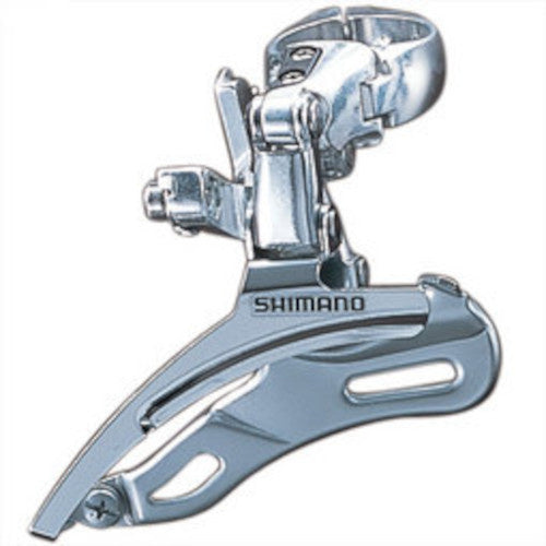 Shimano Voorkerailleur Alivio Top Pull 34,9 mm Triple Silver