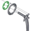 Shimano kettingblad Deore XT 11V 26T Y1RL26000 M8000