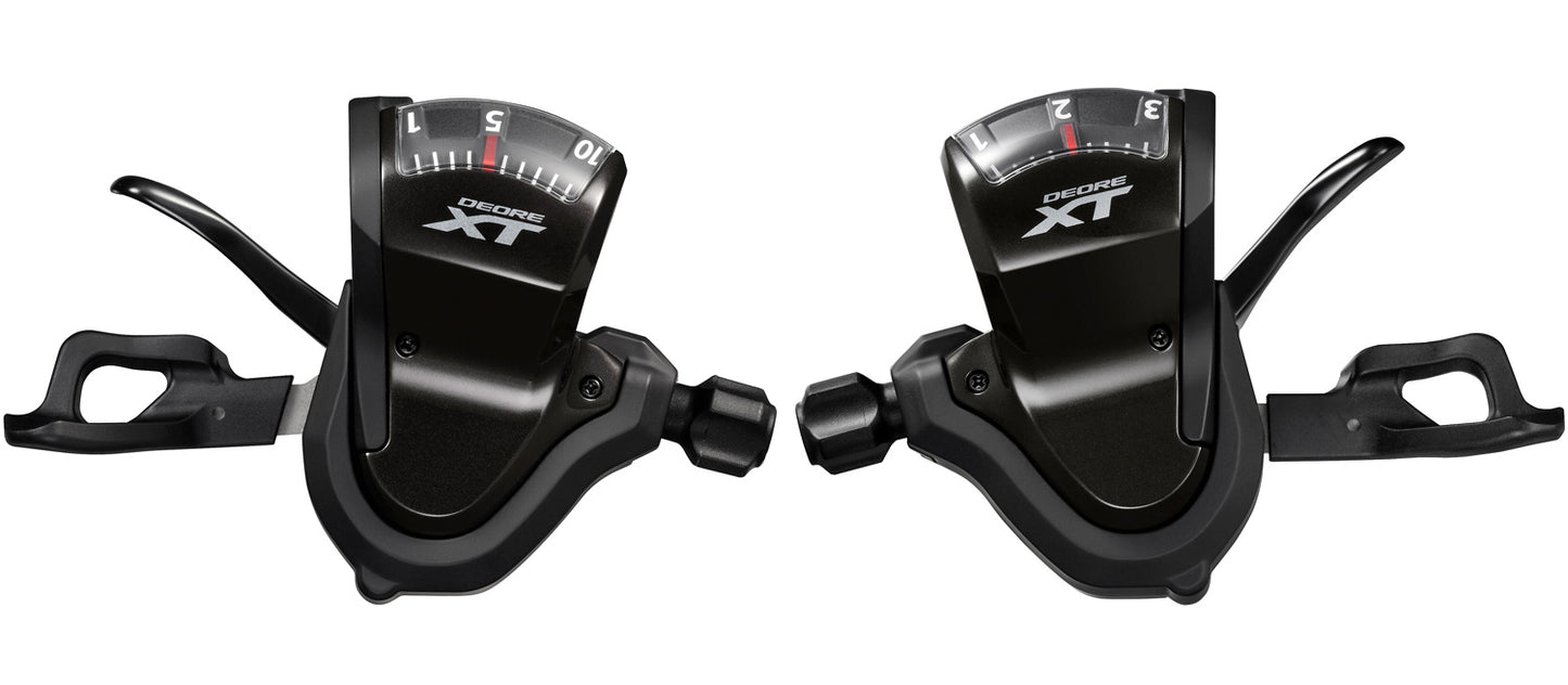 Set leve cambio da trekking Shimano XT SL-T8000 3x10 velocità