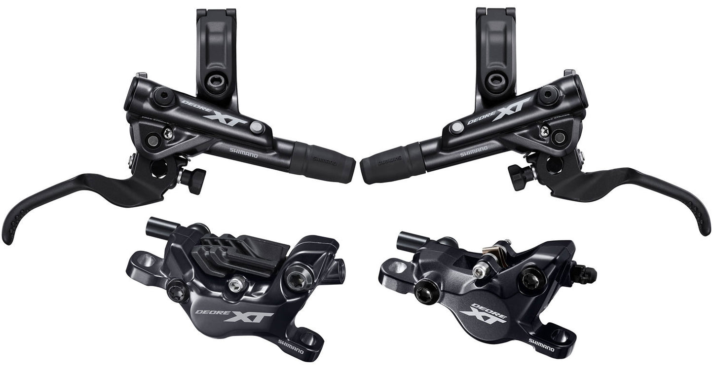 Juego de frenos de disco shimano xt br-m8120 8100