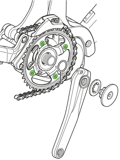 SHIMANO CADA CADEN PERRADOS PASOS SM-CRE80 SM-CRE80-B SM-CRE80-12-B
