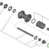 Shimano low spacer 1.85mm for 10-speed cassettes