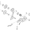 Perno de guía de polea Shimano para rd-m972 m980 m985