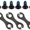 Conjunto de pernos de disco de freno Shimano RT76 5x12 Torx Y8J298030