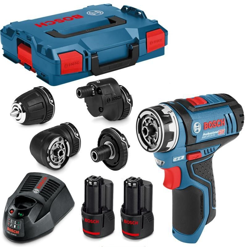 Bosch Prof Commiboor Machine GSR 12V-15fc Incl Battery